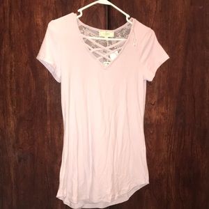Womens Lace up T-shirt!!